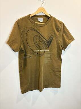 J.Lindeberg The Butterfly Effect Graphic T-Shirt Brown